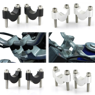 HandleBar Bar Risers Mount Clamp Adapter Fit For Honda CRF70F CRF80F/110F