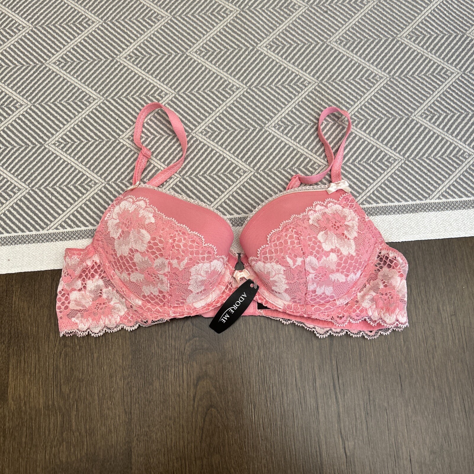 Adore Me Underwire Full Bra size 34A Pink