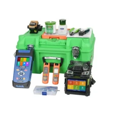 6 Motors Optical Fiber Fusion Splicer ,Singlemode OTDR 1310/1550nm,Fiber Cleaver