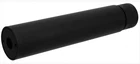 Barrel Extension Compensator Solid Aluminum Tube .308 .300 BLK .350 5/8x24 TPI