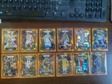 24 - 2023 Prizm Basketball Orange Cracked Ice Card lot