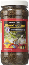 Freeze Dried Bloodworms 1 Oz.