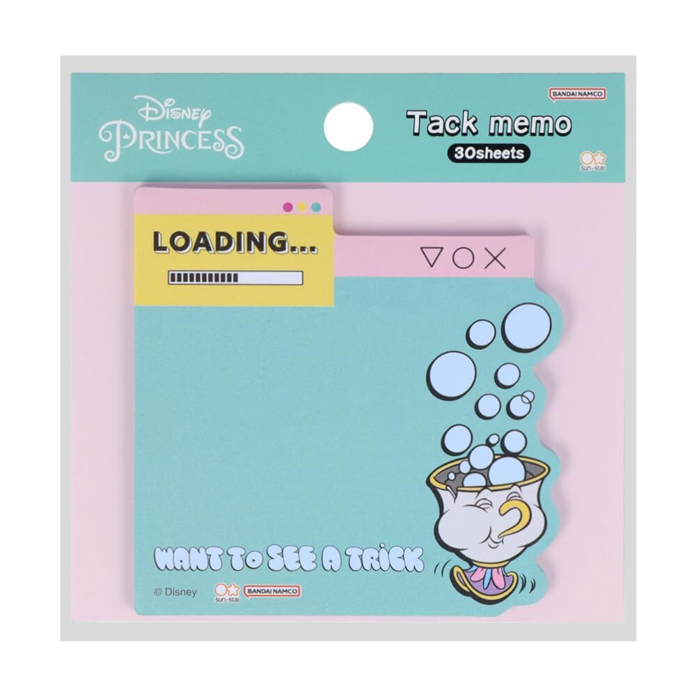 Sunstar Stationery Disney Sticky Notes Die Cut Twinkle Princess B from JP