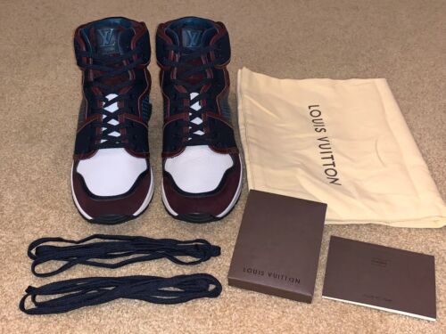 Louis Vuitton Men's 7 US Brown Suede Monogram Energie Sneaker Full Set –  Bagriculture