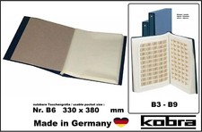 Arc Album 50-Hüllen-KOBRA-B6-für-100-Briefmarken-Bogen-Blocks-330x380mm