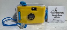 Point  Shoot Trailworthy Underwater 35MM Camera W/Detachable Waterproof Case