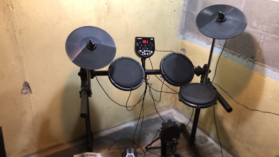 ALESIS DM6 Drum Module 7 Piece Electric Kit Tested W/Sticks ALESIS DM6 Drum Module 7 Piece Electric Kit Tested W/Sticks
