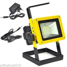 LAMPADA FARO TORCIA LED DA LAVORO CANTIERE PER ESTERNI CREE SMD 12W 960 LM IP65