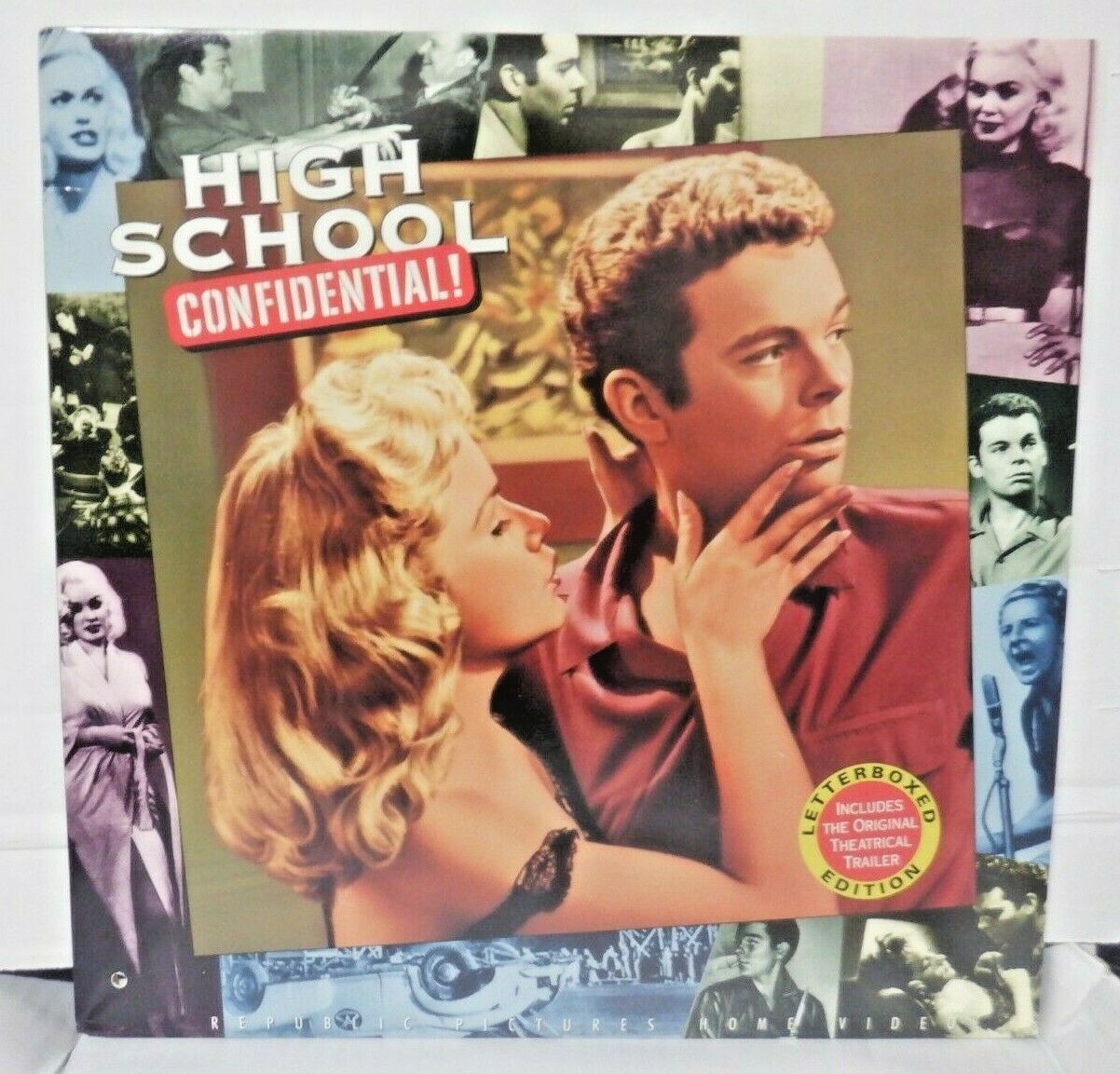 High School Confidential Republic Pictures 1958 1992 Laserdisc