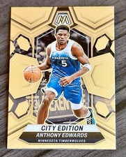 2023-24 Panini Mosaic Anthony Edwards #273 City Edition Basketball Card 🔥