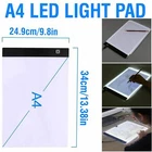 A4 LED Drawing Copy Board Tracing Light Box Ultra-thin Art Pad Diamond Painting