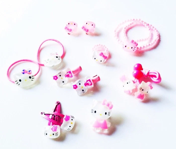 Hello kitty store jewelry set