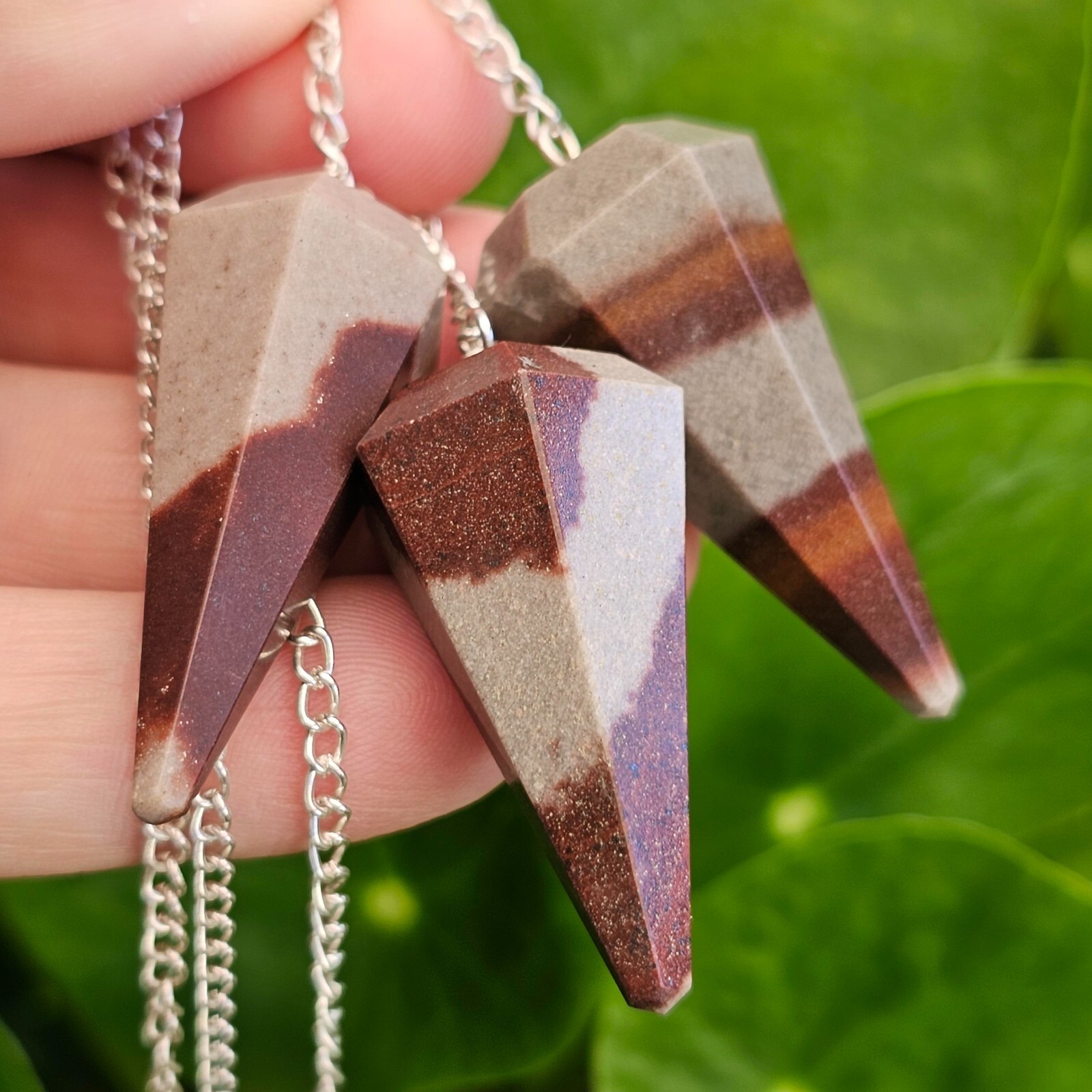 Narmada Shiva Pendulum Lingam Dowser Divination Banalinga Yes No Tool & Bag