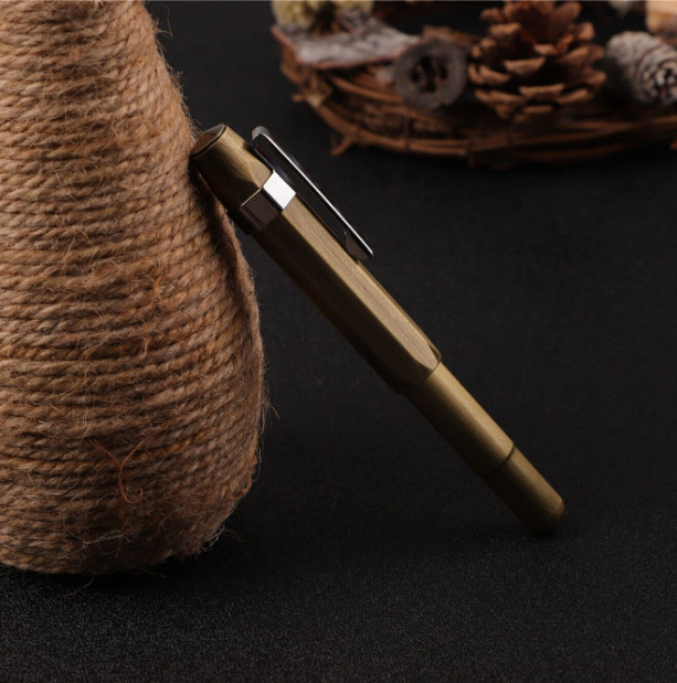 1PC. Brass Fountain Pen Pocket Fountain Pen Gift