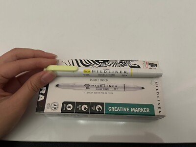 12 Pack: Zebra Pen Mildliner Broad/Fine Tip Marker Pack Yellow Highlighter