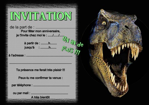 5 Or 12 Birthday Invitation Cards Dinosaur T Rex Ref 391 Ebay 5 Or 12 Birthday Invitation Cards Dinosaur T Rex Ref 391 Ebay