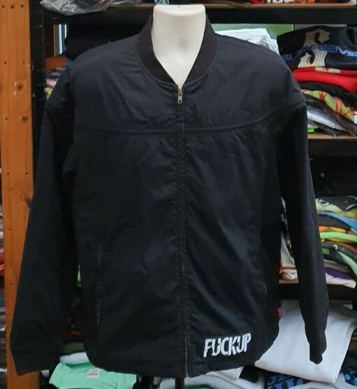 SS16 Supreme Fuc Dessus Derby Veste Noir Taille L