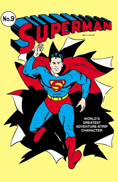 superman 9 comic book cover 11x17 poster print ebay