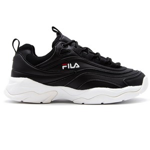 all black fila shoes womens