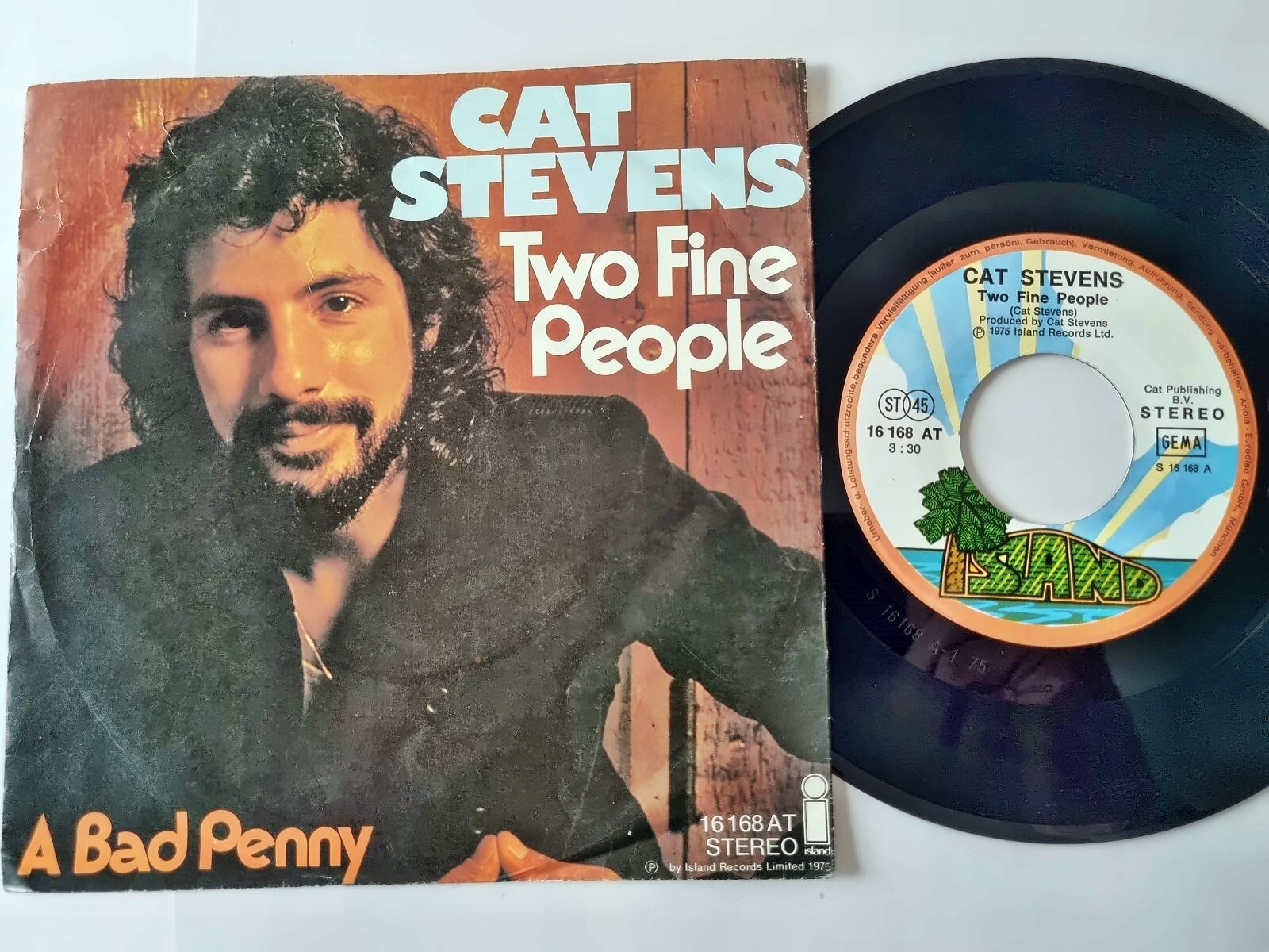 Cat Stevens - Two fine people 7'' Vinyl Germany