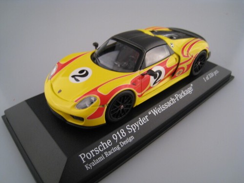 Porsche 918 Spyder Weissach-Package Limitiert auf 336 Stück Minichamps NEU OVP - Picture 8 of 8