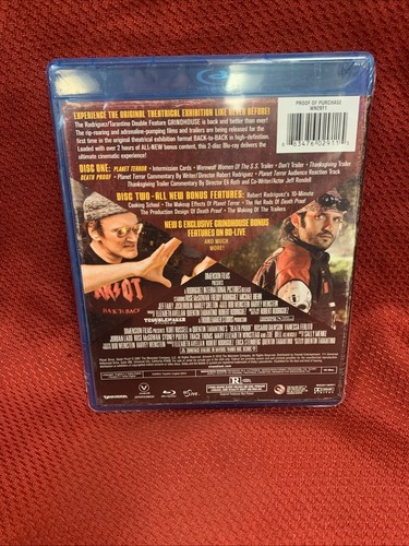 Grindhouse (Planet Terror / Death Proof) Special Edi. Blu-ray NEW Slipcover - Picture 7 of 11