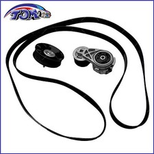 Serpentine Belt Drive Component Kit For 2003-2012 Ram 2500 3500 90k-38285