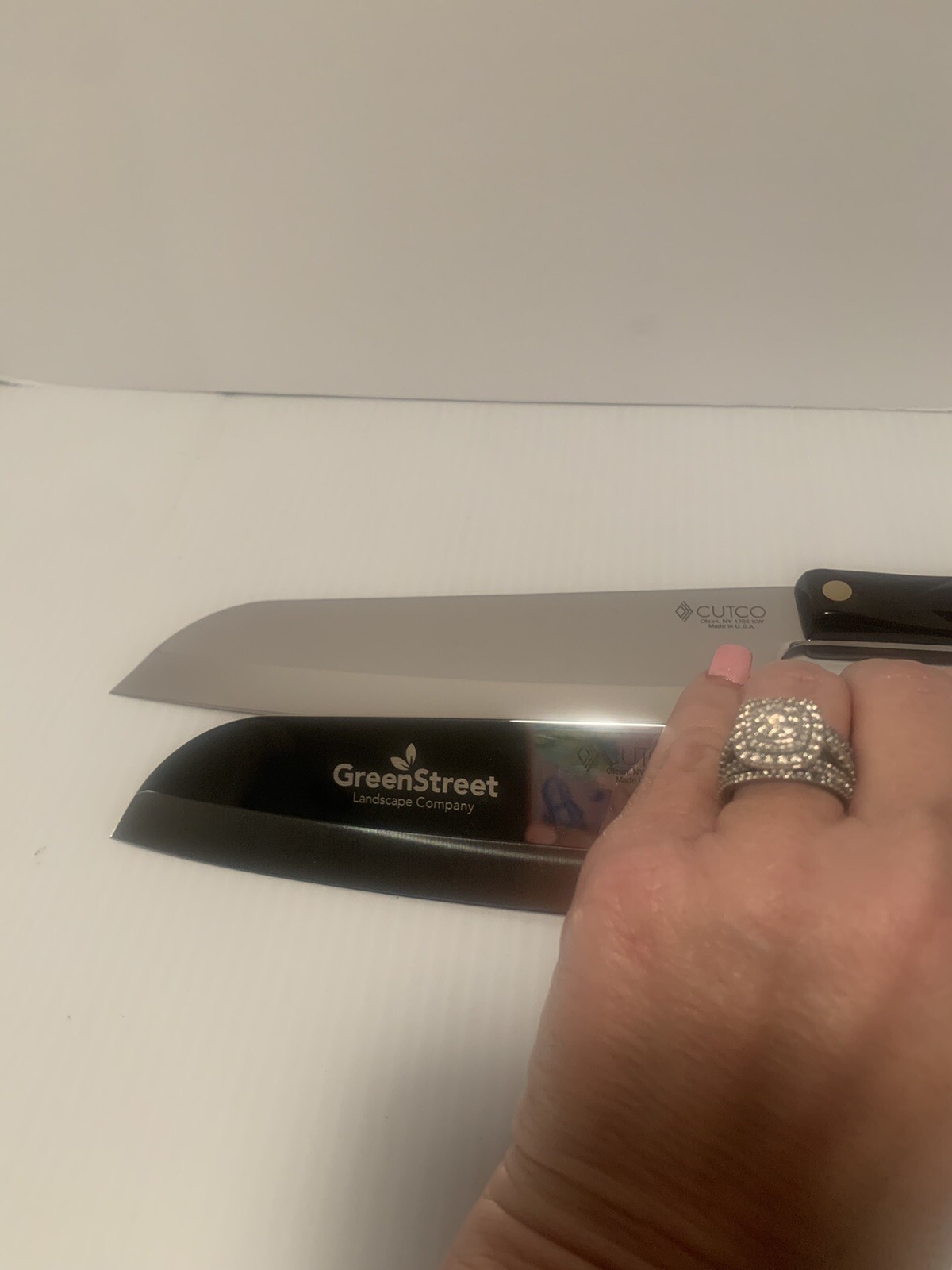 Cutco Knife Set Santoku 1766 & Santoku Petite 2166 Brand New Set W