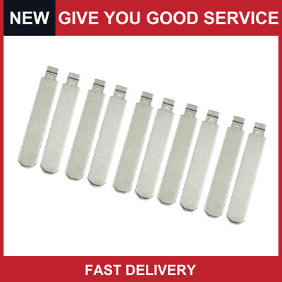 #ad Pack of 10 For Honda Accord Uncut Insert Blank Blade Remote Key Replacement $13.29