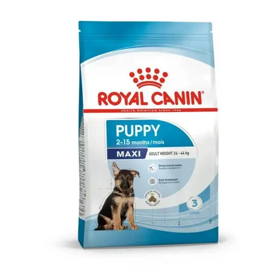 ROYAL CANIN Dry Dog Food Size Health Nutrition Maxi Puppy 15kg Bag