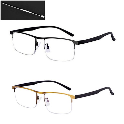 Blaufilter Herren Bifokal Gleitsichtgläser Lesebrille 1,0 1,5 2,0 2,5 3,0 3,5 4 - Picture 3 of 21