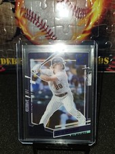 2023 Panini Chronicles #1 Joey Wiemer Rated Rookie Clearly Donruss #/50