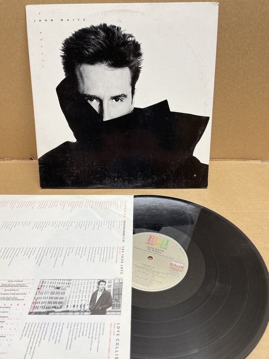 John Waite / No Brakes - Vinyl LP - EMI 1984 – ST-17124 RECORD