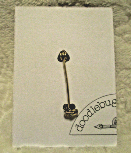 Vintage~Spilla Candele di Natale~1,75"~Strass Ambra~anni '70 - Foto 6 di 9