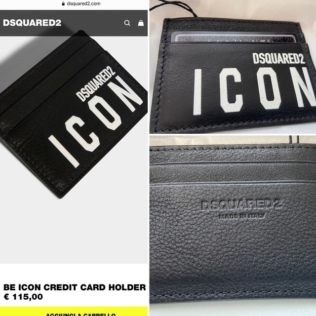 Dsquared2 Portafoglio con logo Nero | Portafogli e Porta carte di credito  Uomo ~ Formacom