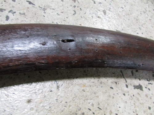 SUPERB ANTIQUE ESTATE AUSTRALIAN ABORIGINAL BOOMERANG THROWING STICK MUSEUM - Picture 5 of 8