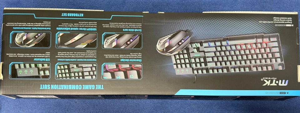 GT942  2.4ghz Gaming Gamer Keyboard and Mouse Set Combo for PC... - Image 2 of 3