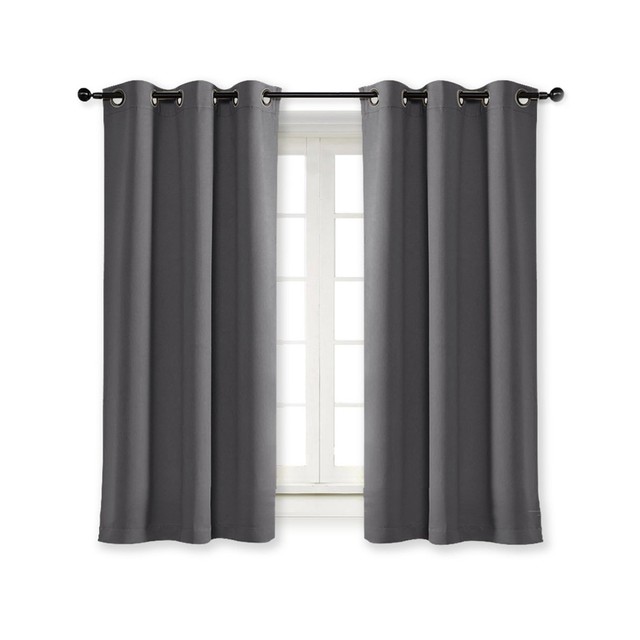 NICETOWN Thermal Insulated Grommet Blackout Curtains for Bedroom 2