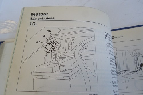 manuale officina Fiat Ducato impianto elettrico dati tecnici motore bipower - Foto 10 di 11