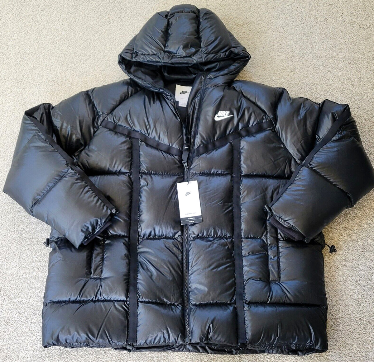 Nike Women Therma-FIT City Series Hooded Puffer Jacket Black Medium -  DD4652 010 | eBay