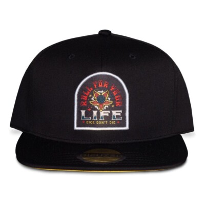 Official Stranger Things Snapback Black Baseball Cap Difuzed