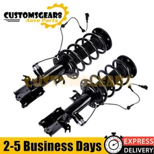 2X Fit Lincoln MKX 2016-2018 Front Shock Absorbers Struts Spring Assys Electric