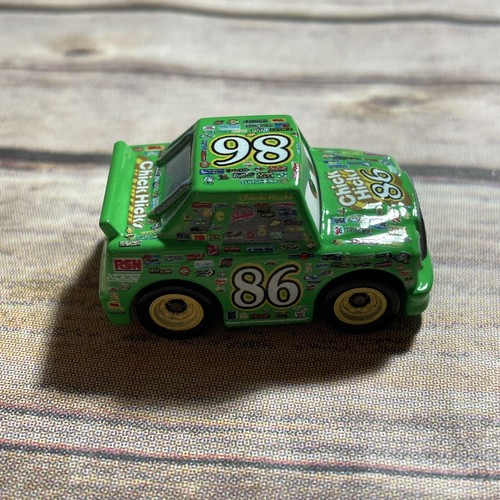Disney Pixar Cars Mini Racer Racers Película Diecast Car Chick Hicks Green Race Car - Imagen 3 de 5