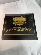 Jackie Robinson 50th Anniversary Legacy Stamps With COA & First Day Issue Stamp