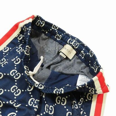 Gucci GG Jacquard Jogging Pants Jersey Track Jogger XS Navy Gucci GG Jacquard Jogging Pants Jersey Track Jogger XS Navy