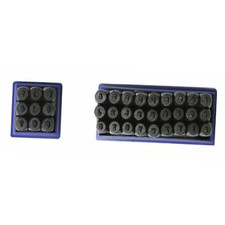 Set 36pc 5/32" Letter Number Punch 4mm Stamp Engrave Metal Die Jewelry Tool