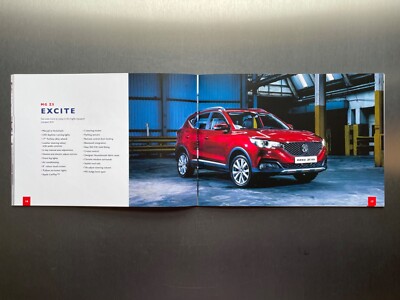 MG ZS Prospekt, exklusiv, Excite, Explore. Vor Facelift Prospekt 2018 GRATIS P&P