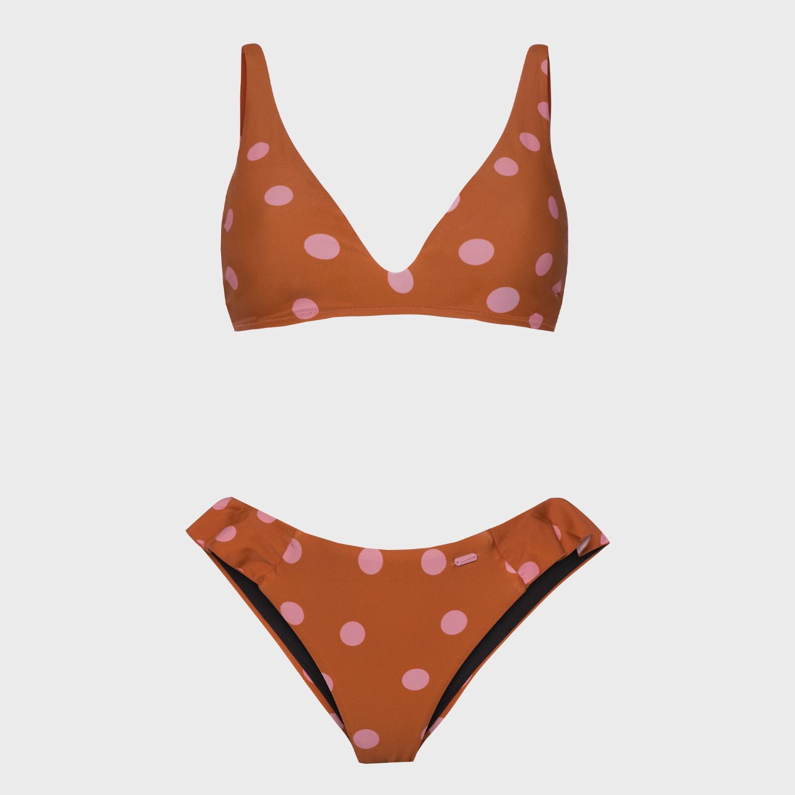 Bikini Sape para mujer PROTEST - marrón ardilla - traje de baño/playa/deportes acuáticos