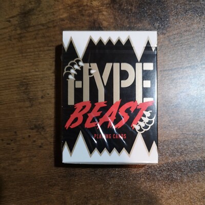 Hypebeast Playing Cards New & Sealed Riffle Shuffle USPCC Deck