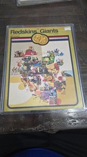 1969 Redskins vs. Giants Program Mint
